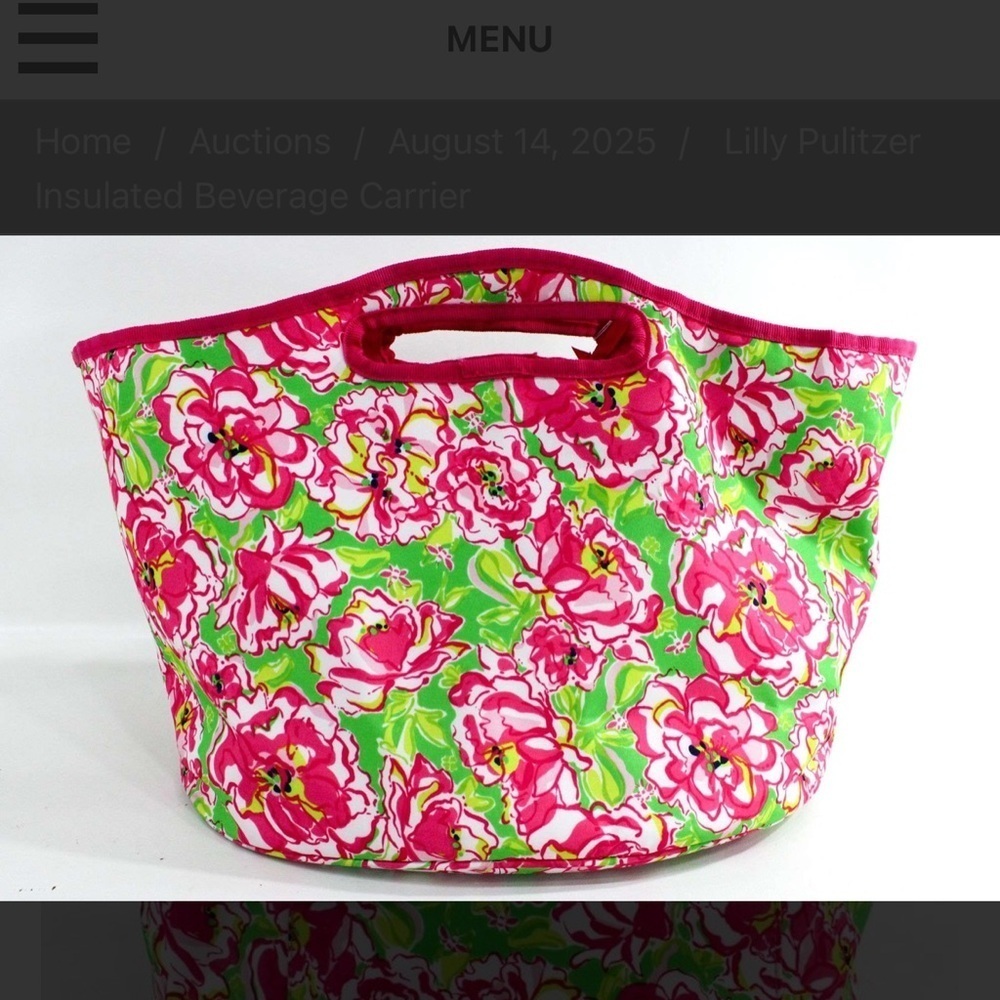 Lilly Pulitzer Insulated Beverage Carrier - Picture 5 of 8